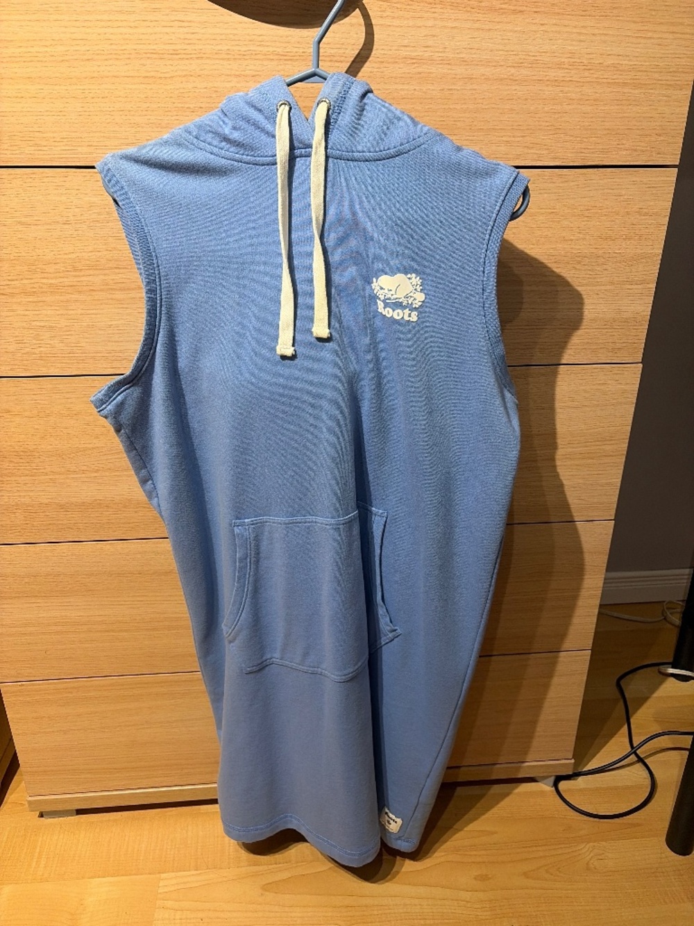 Ladies hooded dress.